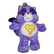 Care Bear Cousins Bright Heart Racoon 8 Inch Plush