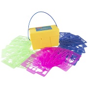 24 Creative Plastic Stencils from Highlights