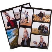 Magnetic Photo Collage Frame for Refrigerator, Set of 2