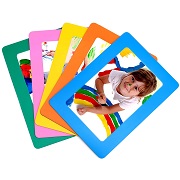AULife 4x6-Inch Magnetic Picture Frame, Set of 5