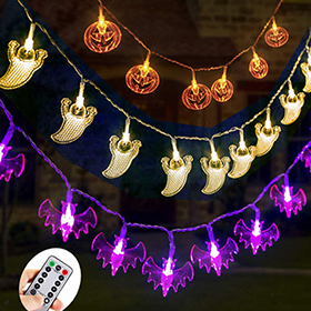 IP43-rated LED Halloween string light