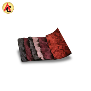 Leatherlike paper made from grass and fiber