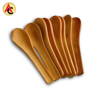 Edible spoon made of flour, rice and wheat