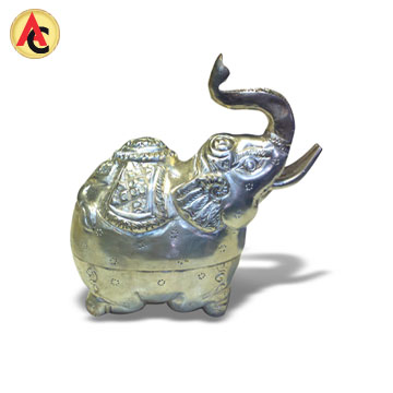 ELEPHANT ROUND STORAGE CONTAINER main image 0