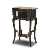Telephone table with shelf