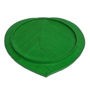 Tray made of spun bamboo
