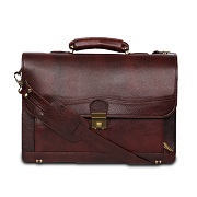 Leather office bag