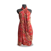 Silk chiffon scarf