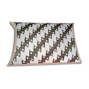 Pillow-style box with batik motif
