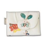 Cotton canvas wallet with fabric lining