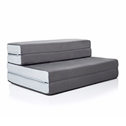 LUCID 4 Inch Folding Mattress - Twin Size