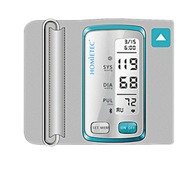 Bluetooth-enabled blood pressure monitor