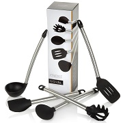 Essence by Bröndbi® Stainless Steel & Silicone Kitchen Utensils