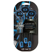 King of Shaves Azor HD 5-blade Disposable Razors, 3 Count