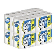 Panda Ultra Premium Bath Tissue, White, 12 Count (Pack of 8)