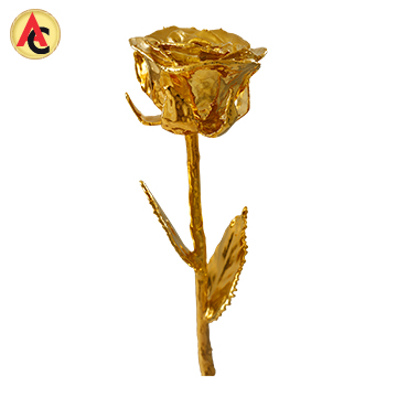 24K gold-plated rose | Global Sources