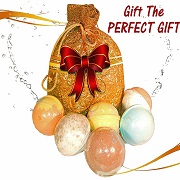 Bath Bombs Gift Set-USA Made-Lush Moisturizing Bath Fizzies