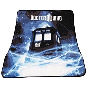 Doctor Who Throw Blanket - TARDIS Gallifrey Fleece - 50