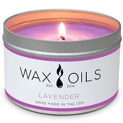 Scented Candles(Lavender)Soy Wax Aromatherapy Candles 8oz