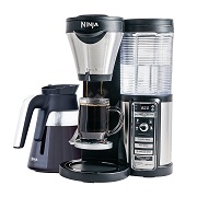Ninja Coffee Bar Brewer, Glass Carafe with Ninja Hot and Cold 18 oz.