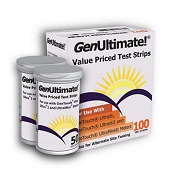 GenUltimate Test Strips, 100 Count