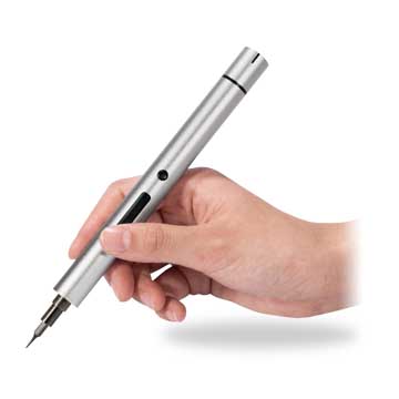 Pen-shaped electric screwdriver