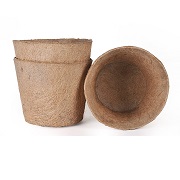 Forgreen Coir-pot 8 inch, set of 3 bio-degradable plant pots