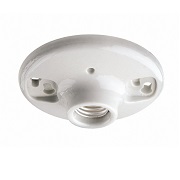 Leviton 9875 Porcelain Outlet Box Mount, Incandescent Lampholder
