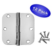 Cosmas Polished Chrome Door Hinge 3.5