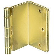 HealthSmart Expandable Door Hinges, Brass