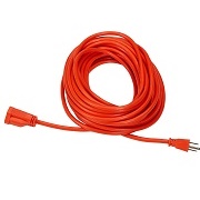 AmazonBasics 16/3 Vinyl Outdoor Extension Cord - 50 Feet (Orange)