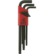 Bondhus 10999 Set of 9 Balldriver L-wrenches, ProGuard Finish