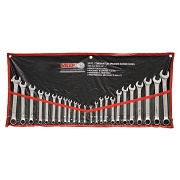 GRIP 89358 MM/SAE Combination Wrench Set, Chrome, 24-Piece