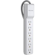 Belkin 6-Outlet Home/Office Surge Protector with 2.5-Foot Cord