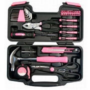 Apollo Precision Tools DT9706P Pink General Tool Set, 39-Piece