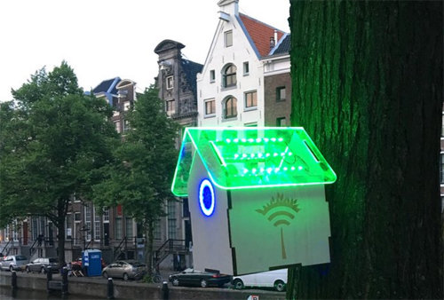 Birdhouse gives free Wi-Fi if air is clean | Global Sources