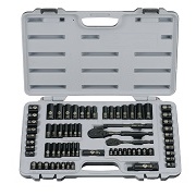 Stanley 92-824 Black Chrome and Laser Etched 69-Piece Socket Set