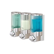 Better Living Products Signature Dispenser lll, 3 Chamber, Ribbed 
