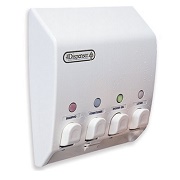 Better Living Products Classic Four Chamber Shower Dispenser