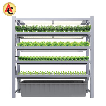 No-soil Vertical Led Grow Box For Vegetables 