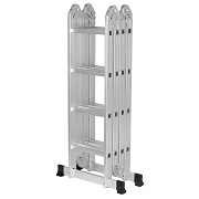Finether 15.4ft Heavy Duty Multi Purpose Aluminum Folding Extension