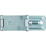 National Hardware V34 4-1/2-Inch Zinc Plated Double Hinge Hasp