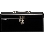 Stack-On SHB-16 16-Inch Multi-Purpose Steel Tool Box, Black