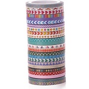 AGU Set Of 24 Cute 3mm Slim Masking Washi Tape