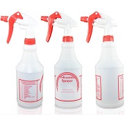 Houseables 24SB-CL1 Plastic Sprayer Bottles