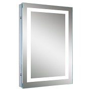 LED Backlit Mirror with Border