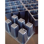 Seedling Starter Trays, 144 Cells: (24 Trays; 6-cells Per Tray)