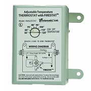 Ventamatic XXFIRESTAT 10-Amp Adjustable Thermostat