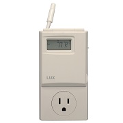 Lux WIN100 Heating & Cooling Programmable Outlet Thermostat