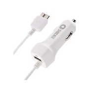 Galaxy S5 Car Charger, Shackle® Ultra Fast Coiled Retractable Car Charger